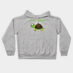 It's a Turdle! Kids Hoodie